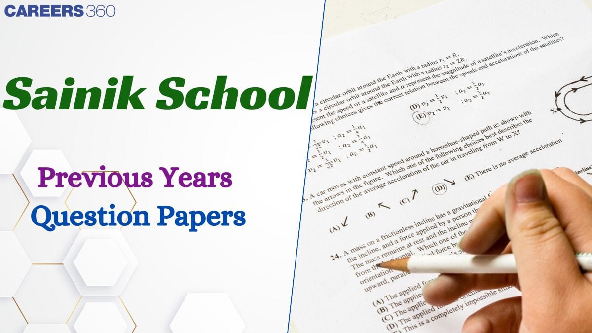 Sainik School Previous Year Question Papers (2019-25): Download PDF for Class 6, Class 9